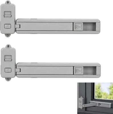 Window Restrictor Safety Lock for UPVC & Sliding Windows
