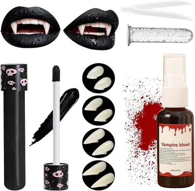 Ruispeed Vampire Costume Set - Teeth & Spray