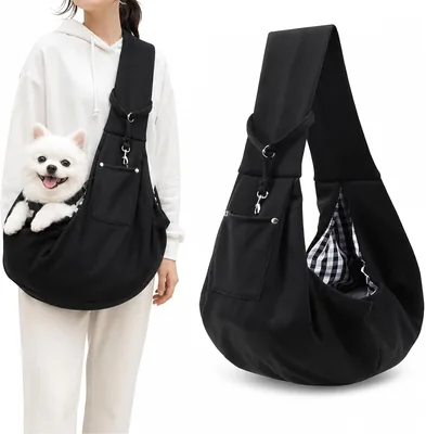 Puppy Sling Reversible Storage Pocket Small Dogs Best Deal