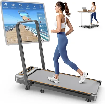 Foldable Walking Pad Treadmill 12% Incline
