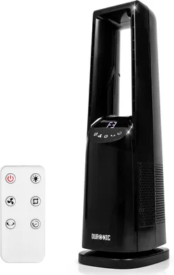 Duronic FN72 70° Oszillierende Turmventilator mit Fernbedienung | Schlafmodus und 12h Timer, 3 Geschwindigkeiten