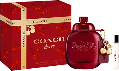 Coach Cherry Parfum 42% Off - Set of 50ml & Travel Spray