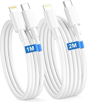 Apple USB C to Lightning Cable 1+2M [MFi Certified]