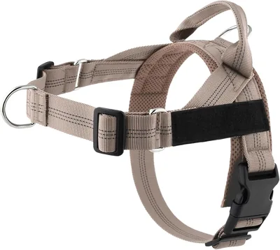 Arnés No-Pull Pawly Lab, Chaleco de Malla Transpirable y Reflectante para Mascotas, Ajustable y Suave