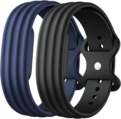 Fitbit Air Silicone Band - Adjustable, Sweat-Resistant Replacement Strap