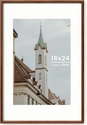40x60cm Oak Wood Picture Frame - Best Deal