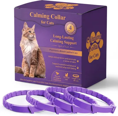 Cat Calming Collar 4 Pack Best Deal