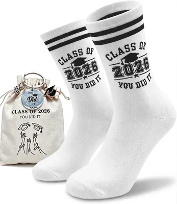 Graduation Socks - Class of 2026 Funny Gift