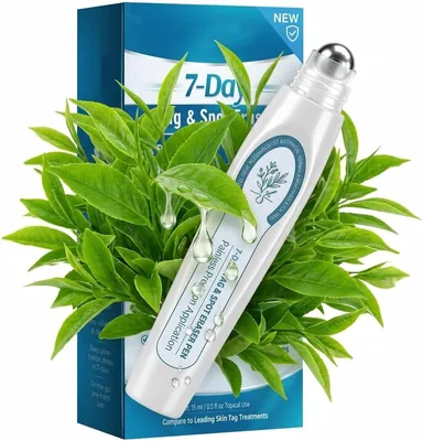Skin Tag Roller Pen - Wart Eraser & Mole Lightening Serum