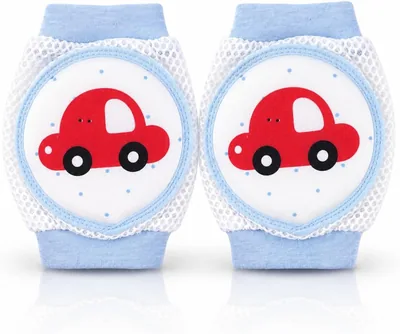 Baby Crawling Knee Pads with Anti-Slip Support