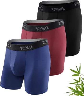 YESWEL Mens Bamboo Boxers S-4XL Best Deal
