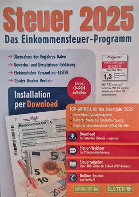 Aldi Steuer Software 2025: Steuererklärung mit Download-Installation