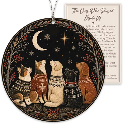 Dog Christmas Ornament 2026, Pet Lover Keepsake