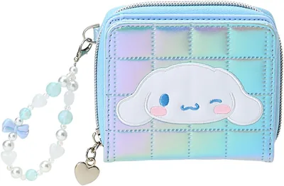 Sanrio Cinnamorol Wallet with Charm for Ages 3+