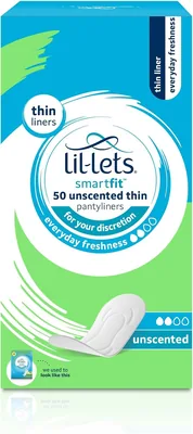 Lil-Lets Smartfit Everyday Freshness Thin Unscented 50 Pantyliners - Best Deal