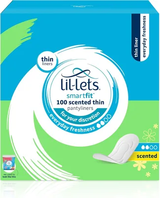 Lil-Lets Smartfit Everyday Freshness Thin Scented Pantyliners
