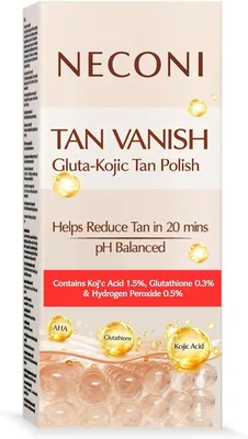 Tan Vanish ग्लूटा-कोजिक त्वचा पॉलिश | 68% ऑफ़ के साथ चमक और नरमी प्राप्त करें | कोजिक एसिड और ग्लूटाथियोन से समृद्ध