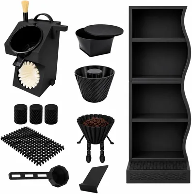 Coffee Accessories Bundle for xBloom Studio, 9-Piece Organizer