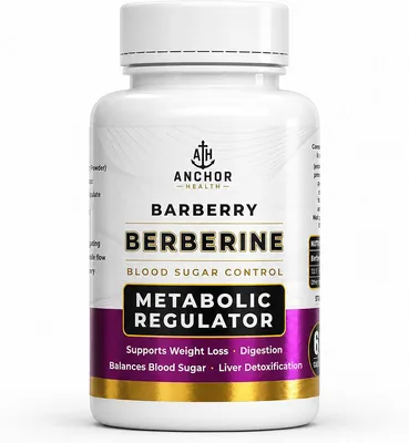Anchor Health Berberine Capsules | Metabolic Support