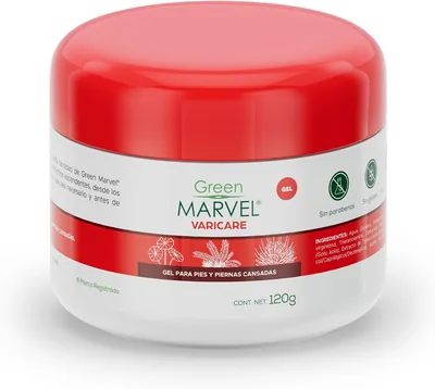 Gel Varicare Green Marvel para Piernas Cansadas - Tarro de 120g