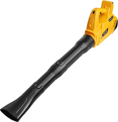 Powarobor Blåsare med Kompatibelna 18V DeWalt Batterier | Batteri-drivad blåser för trädgård, gräs, bläddor och staen; 20% avskiljning