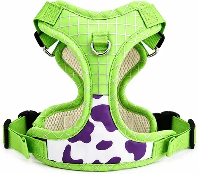 GIIPET 犬用ハーネス、落ちにくい、風管に優しい、3D構造、飛び出し防止、超厚地含む