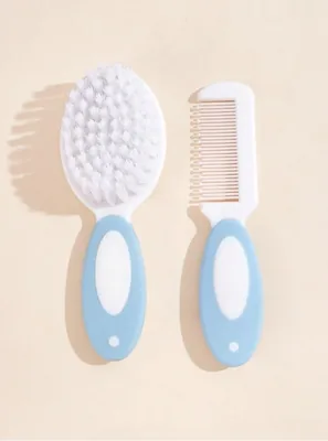 Baby Hair Brush & Comb Set for Newborns & Toddlers