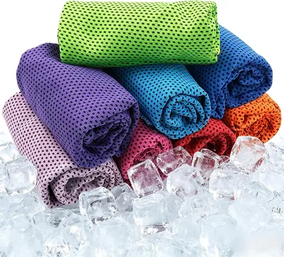 8pcs Cooling Towel - Golf Gym Running