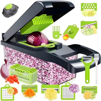 Mandoline Slicer - Adjustable Vegetable Cutter & Julienne, Stainless Steel