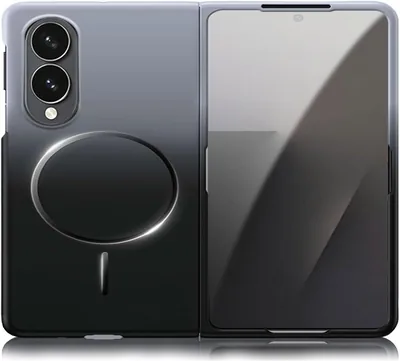 حالة RUNGOS لجهاز Samsung Galaxy Z Fold 8 - تصميم بألوان تدرجية، متوافقة مع MagSafe، رفيعة وخفيفة الوزن