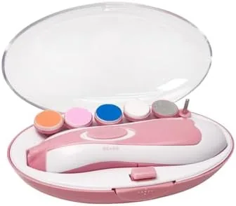 Baby Nail Trimmer Electric File Set with Light & Replacement Heads ZAR 147.00 Best Deal