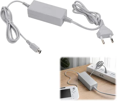 Ladegerät für Wii U GamePad | 4,75V 1,6A Netzteil | Ersatzakku Ladekabel