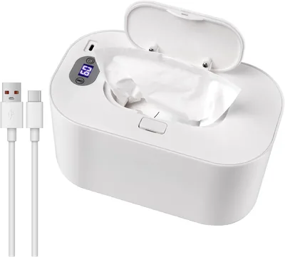Calentador de Toallitas Humedas | Dispensador de Toallitas con Termostato y Pantalla LED