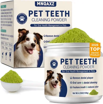 Pet Dental Powder Probiotics Dog Teeth Cleaning Best Deal