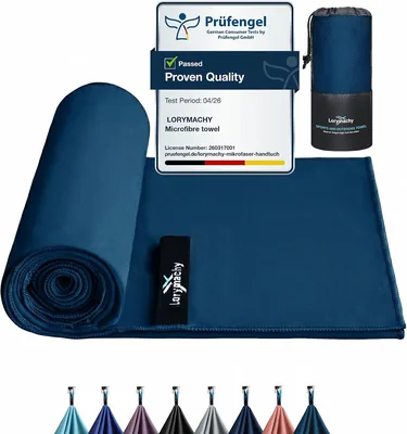 Lorymachy Microfibre Towel 60x120cm