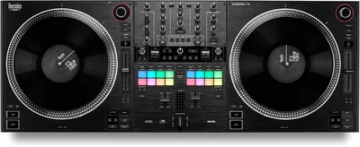 Hercules DJControl T10 - Motorised 10" DJ Controller with Serato Pro | Motorised 10" platters | Cont
