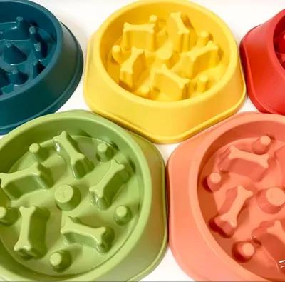 Saiweisi Slow Feeder Bowl for Dogs & Cats