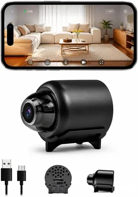 Mini Spy Camera 1080P Night Vision