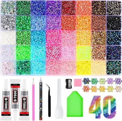 Kit Pearyaest 2026 Bedazzling con 33,600 Diamantes y 42 Colores