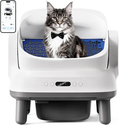 Happypaw Open-Top Self Cleaning Litter Box