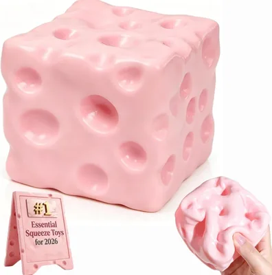 Cheese Squishy Stress Relief Toy