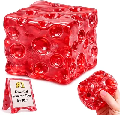 Cheese Squishy 3in Jumbo Squeeze Soft Stress Relief Fidget