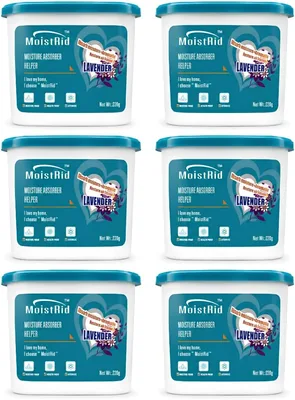 Moisture Absorber Boxes 6 Pack - Humidity Control