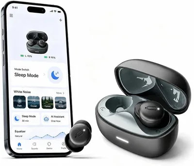 Sleep Earbuds White Noise ANC Sleep Mode