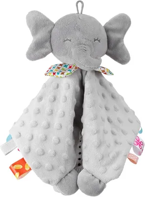 Manta de Apego Vesaneae Manta De Apego Peluche Suave para Bebé Mordedera Sonaja Cascabel | Descuento del 10%