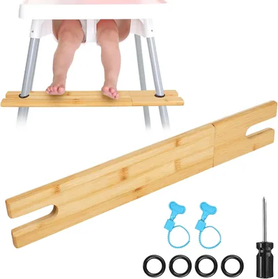 Antilop High Chair Footrest Adjustable Height Bamboo Best Deal