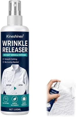Instant Wrinkle Releaser Spray - Clothes Release Formula