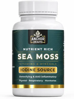 Irish Sea Moss Capsules | Organic Wildcrafted Supplement