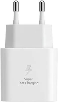 25W USB-C PD Wall Charger White
