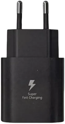 25W USB-C PD Wall Charger Fast Charging Adapter Black